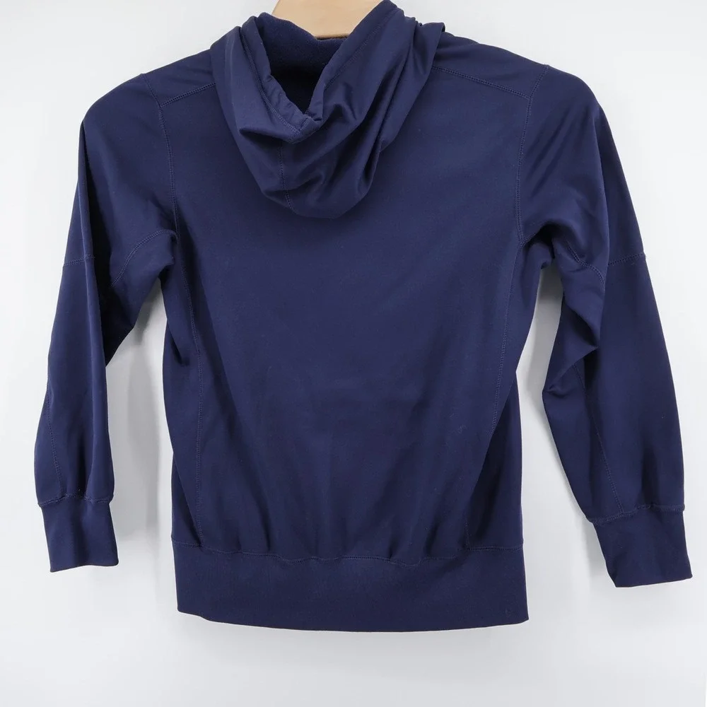 Nike Jordan Jumpman Michigan Wolverines Therma-FIT Hoodie Navy Blue‎ Mens Small